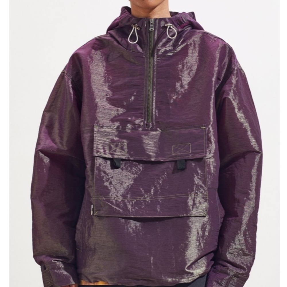Urban Outfitters Iridescent Anorak Jacket